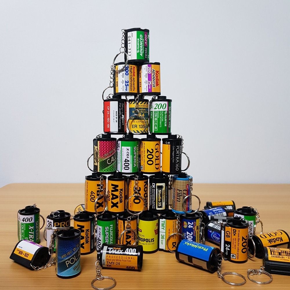 Handmade Film Canister Keychains